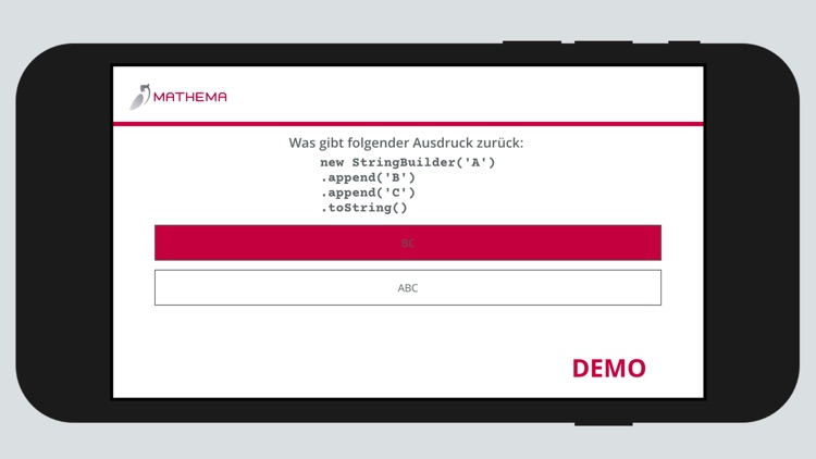 Mathema Karrierequiz screenshot-4
