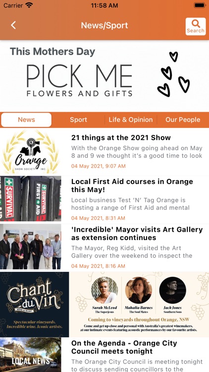 The Orange App