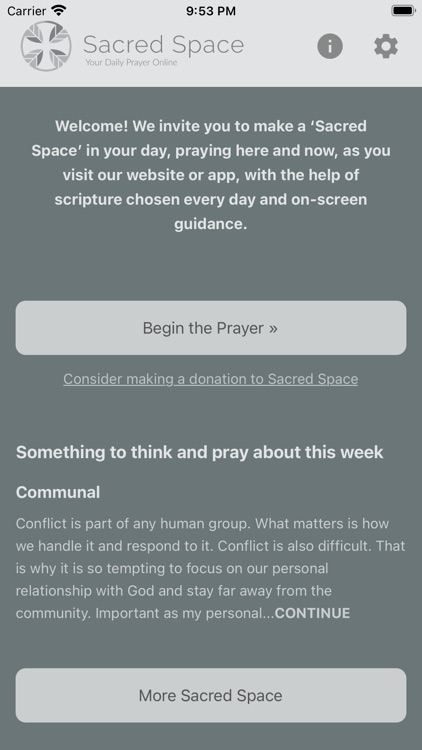 Sacred Space Daily Prayer