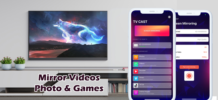 Screen Mirror for Smart TV