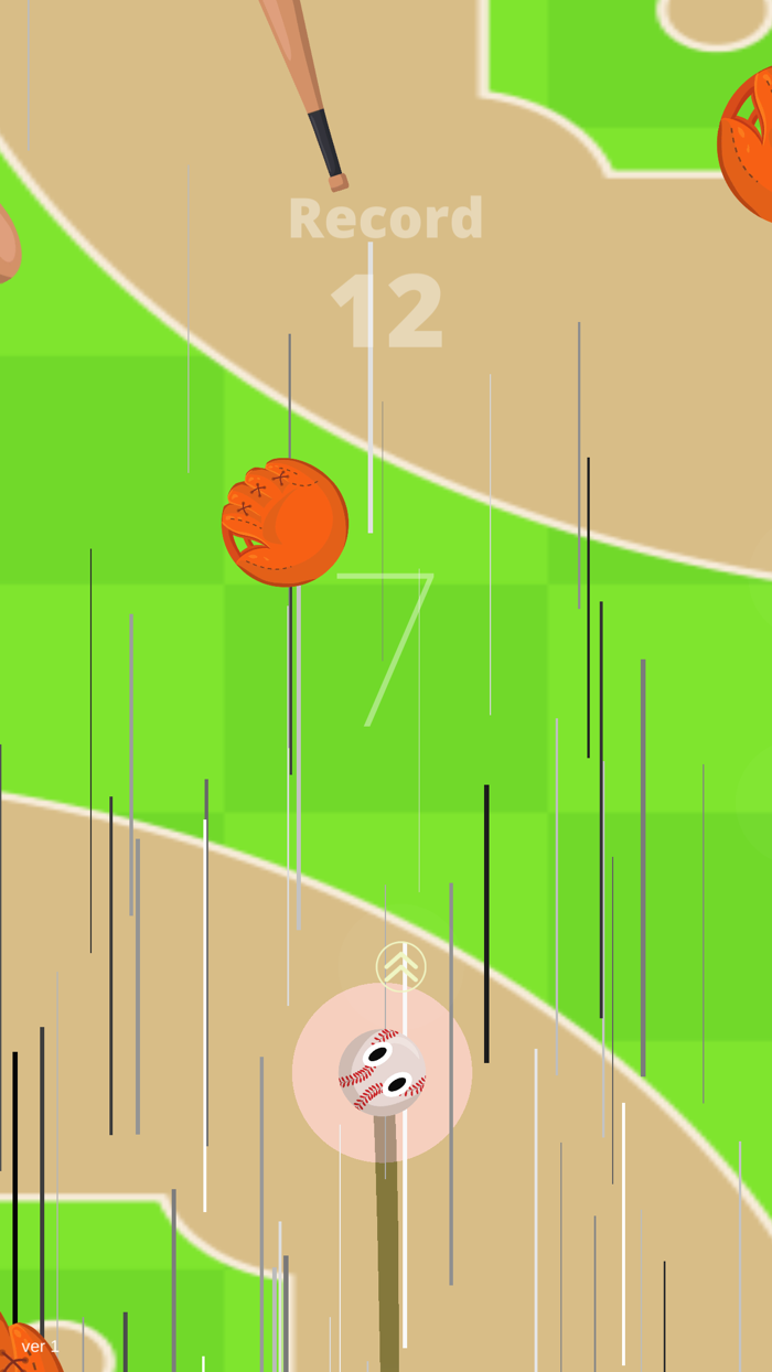 Softball slow pitch baseball