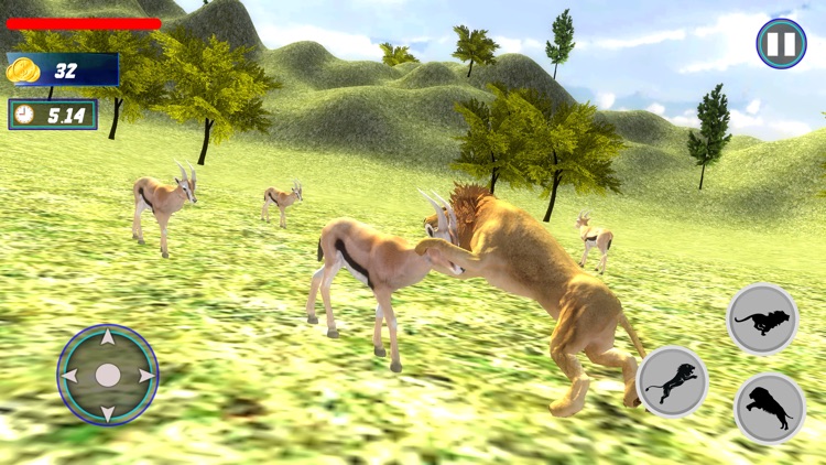 Lion Simulator: Animal Hunting screenshot-3