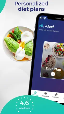 Game screenshot 1FF: Meal Plans & Workouts apk