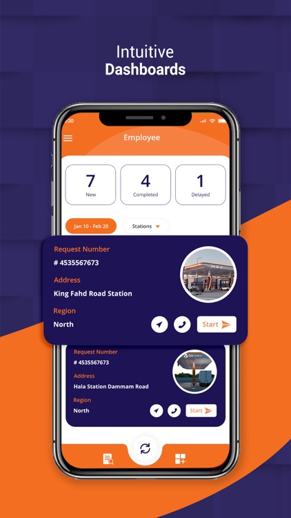 GO Station Facility App