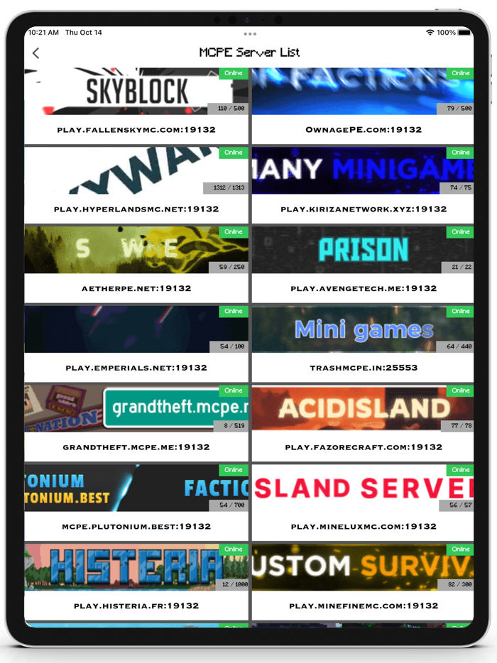 Addons collection for MCPE