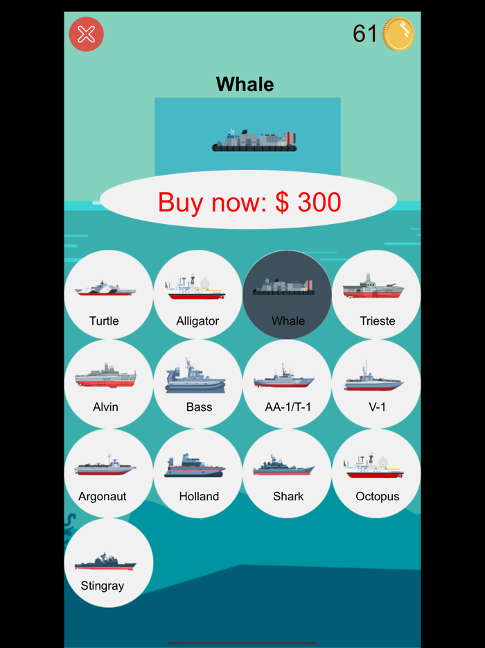 Submarine vs Warship