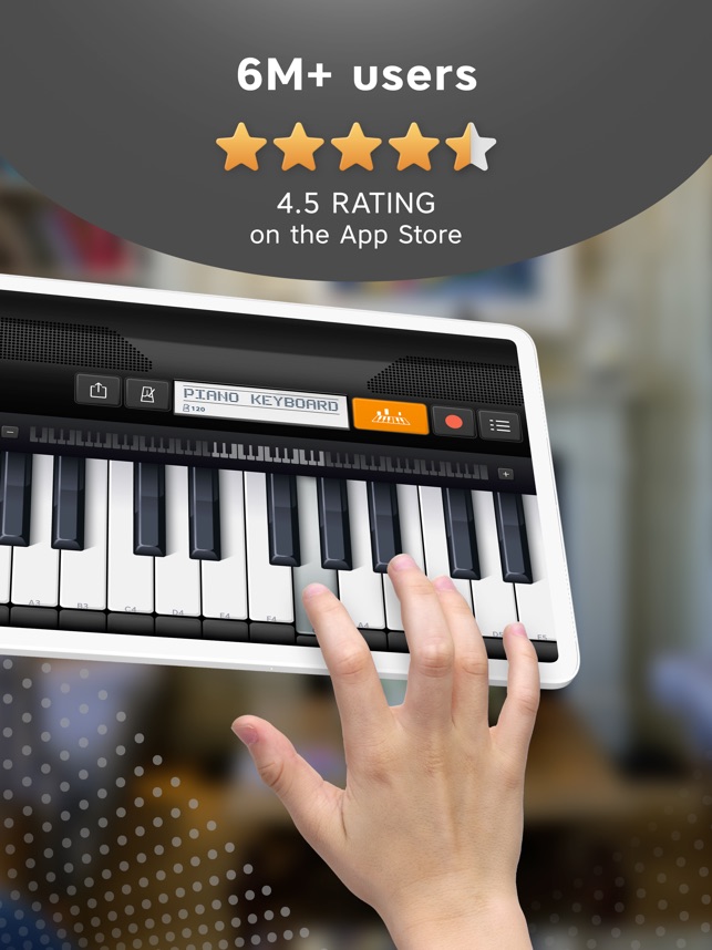 The Piano Keyboard をapp Storeで