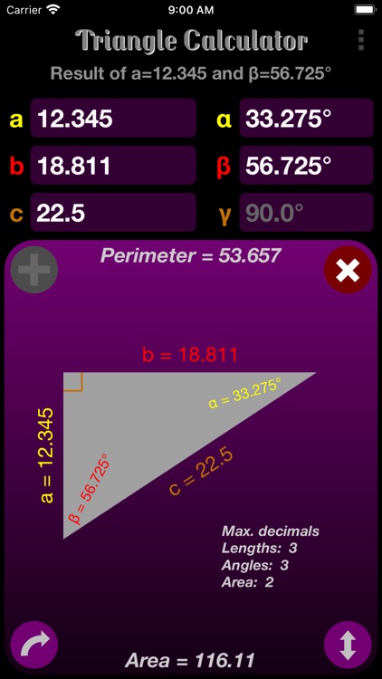 Triangle Calculator screenshot-5