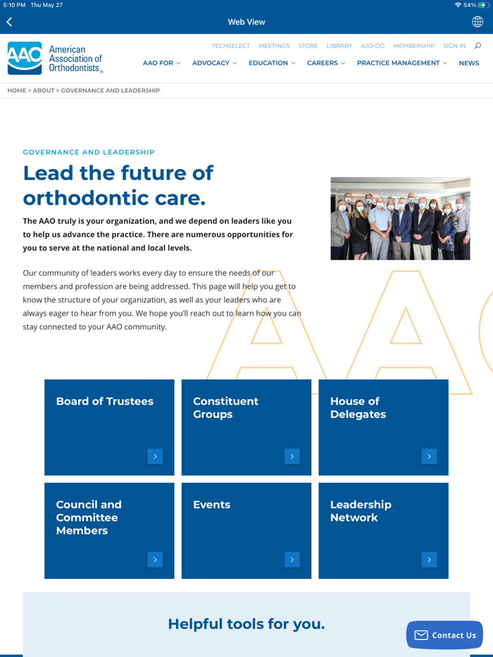 American Assoc. Orthodontists