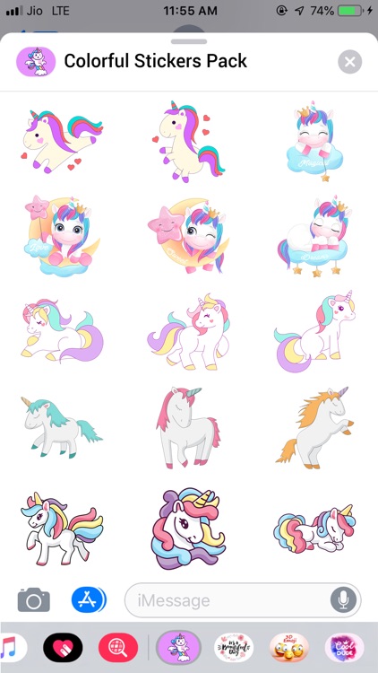 Colorful Stickers Pack