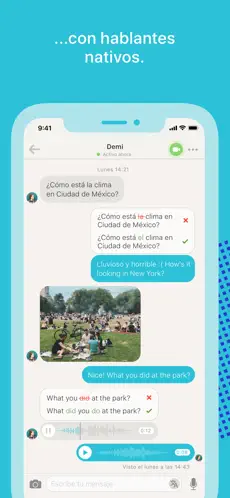 Captura de Pantalla 3 Tandem - Aprende idiomas iphone