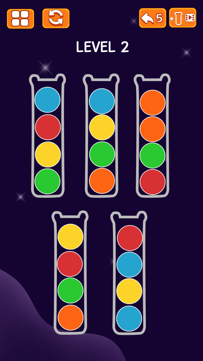 Ball Sort Puzzle Sorting