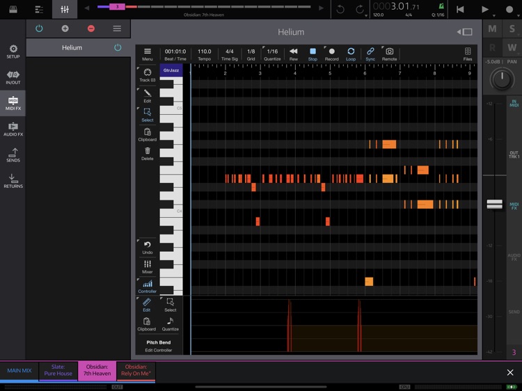 Helium AUv3 MIDI Sequencer screenshot-6