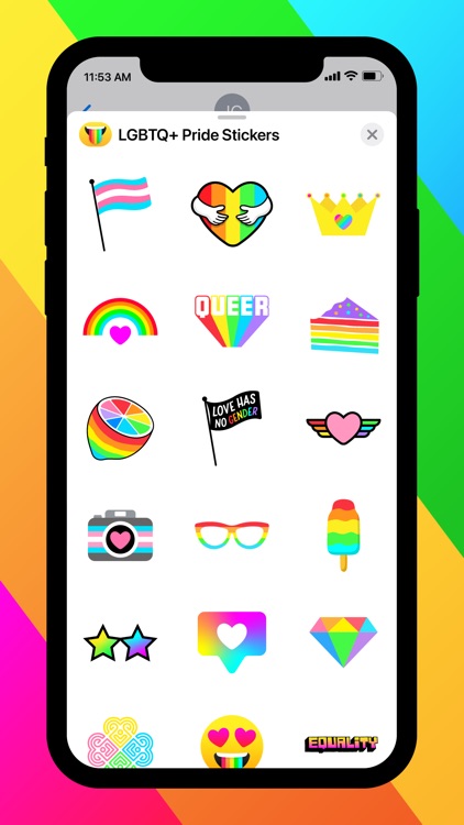 LGBTQ+ Pride Stickers screenshot-3