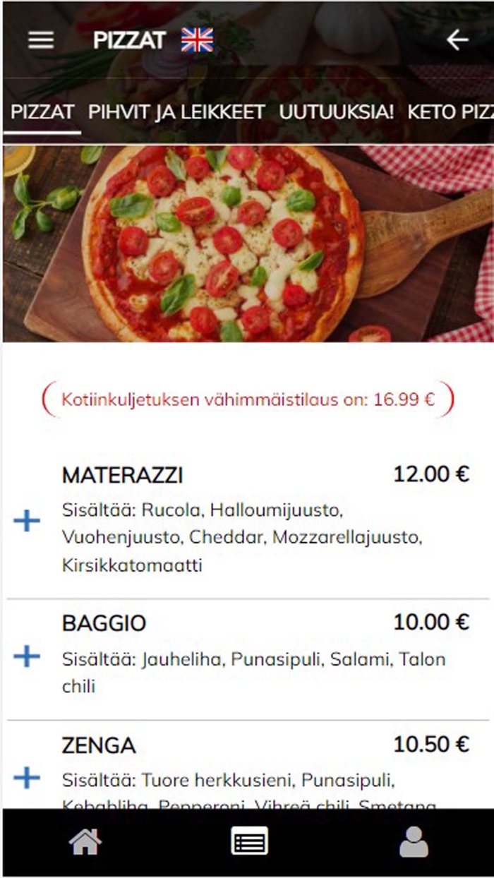 Papan Lounas and Pizza Free Download App for iPhone 