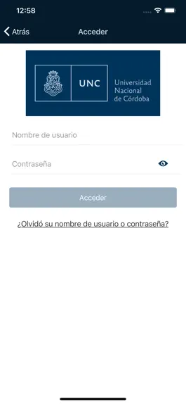 Game screenshot Aula Virtual UNC apk