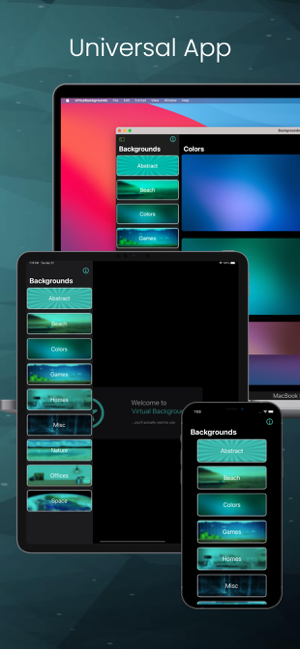 ‎Virtual Backgrounds Screenshot
