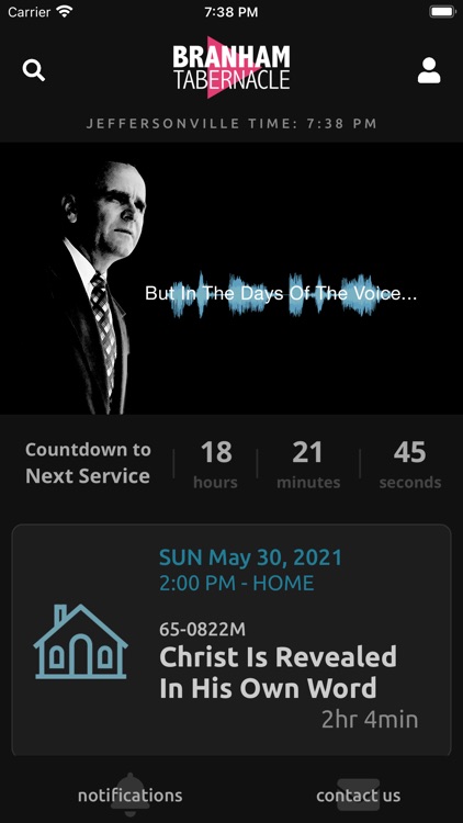 Branham Tabernacle Live