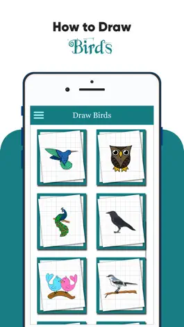 Game screenshot How to draw Birds Step by step mod apk