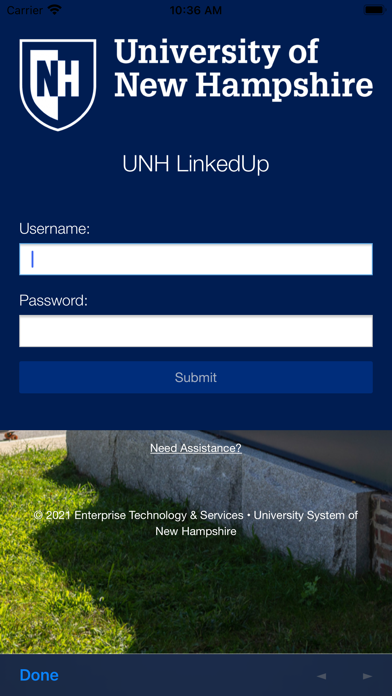 UNH LinkedUp screenshot 2