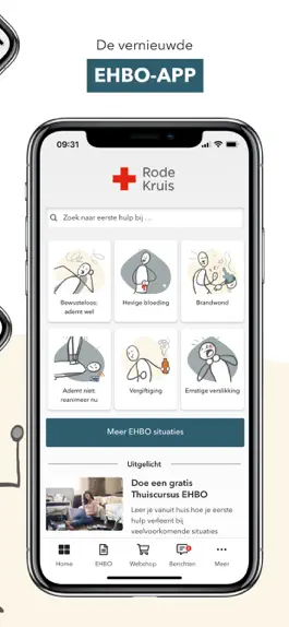 Game screenshot EHBO-app - Rode Kruis hack