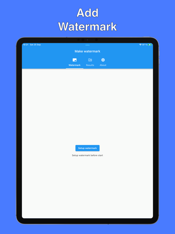 Wmark App - add watermark