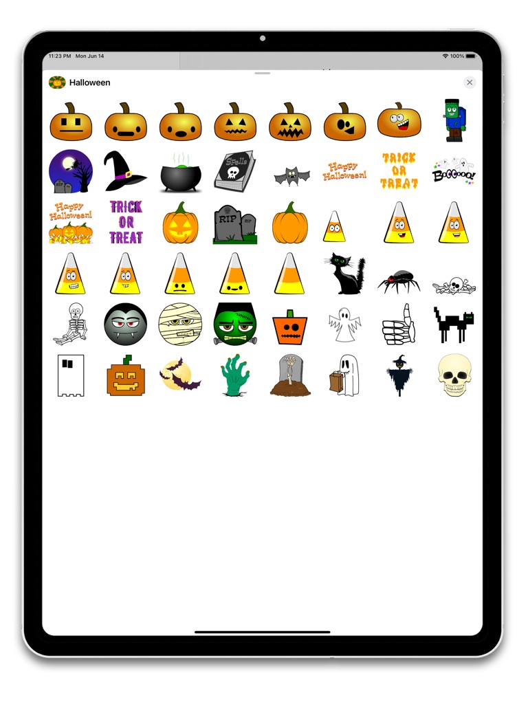 【图】Halloween Silly Fun Stickers(截图3)