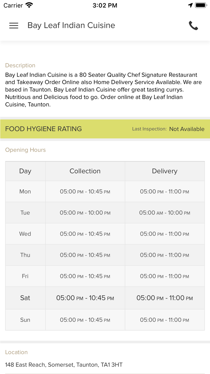 Bay Leaf Indian Cuisine