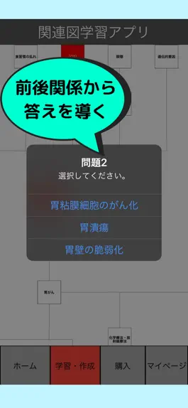 Game screenshot 関連図学習アプリ hack