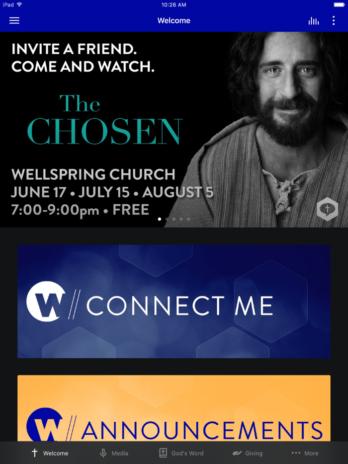 The Wellspring Church App