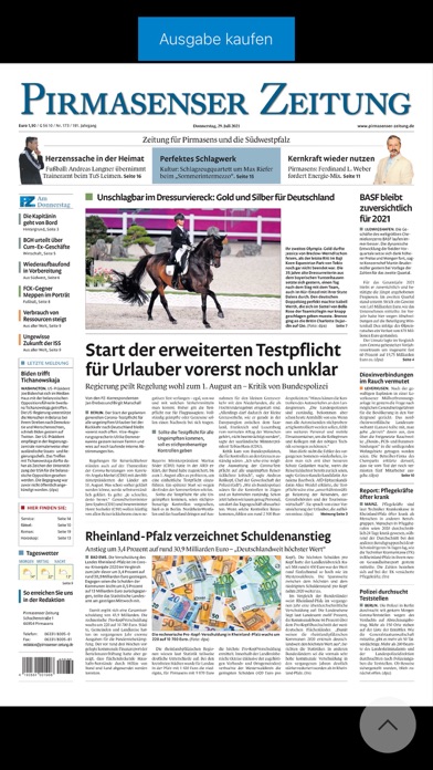 Pirmasenser Zeitung screenshot 4