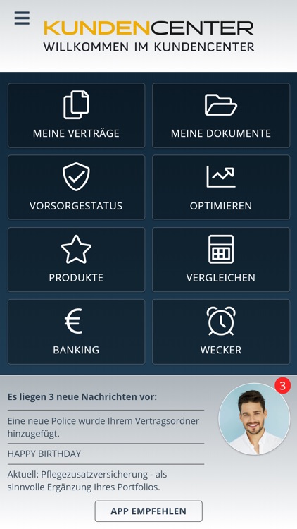 Mein Kundencenter