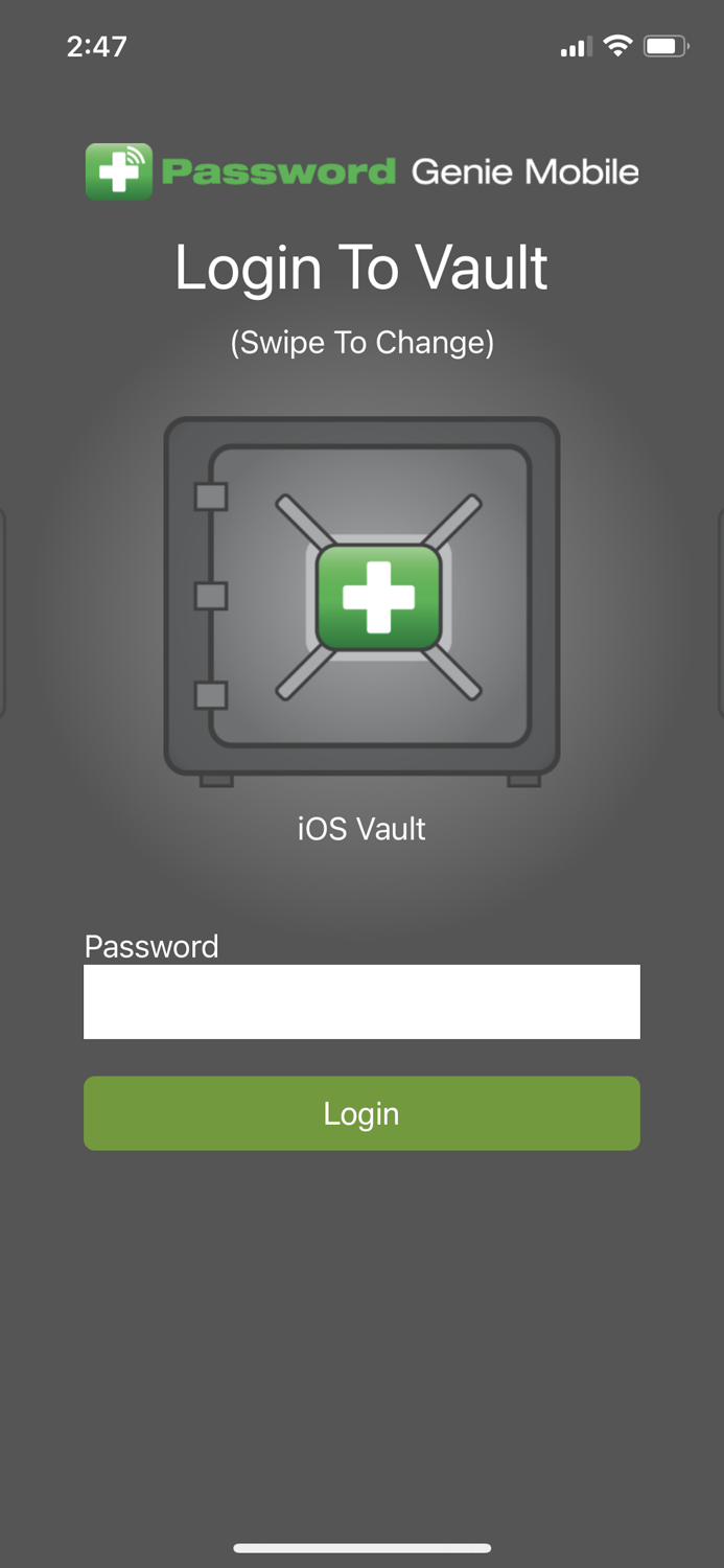 Password Genie Data Protection