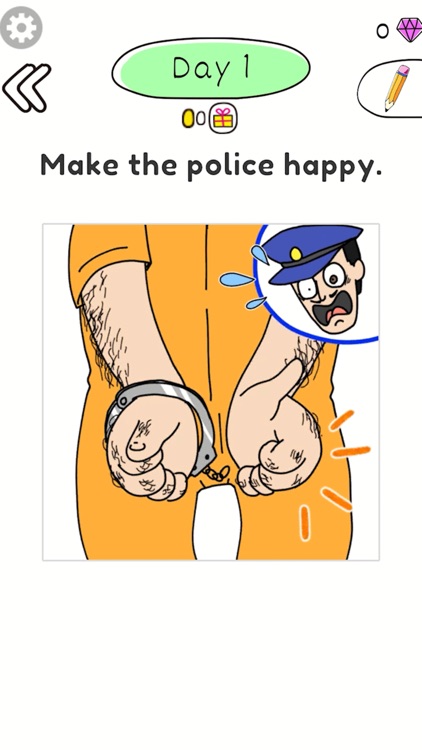 Draw Happy Police: Trivia Game