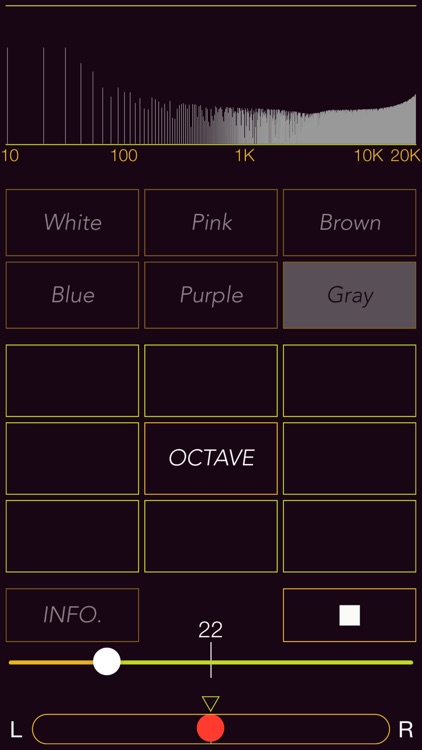 Octave-band Colored Noise screenshot-9