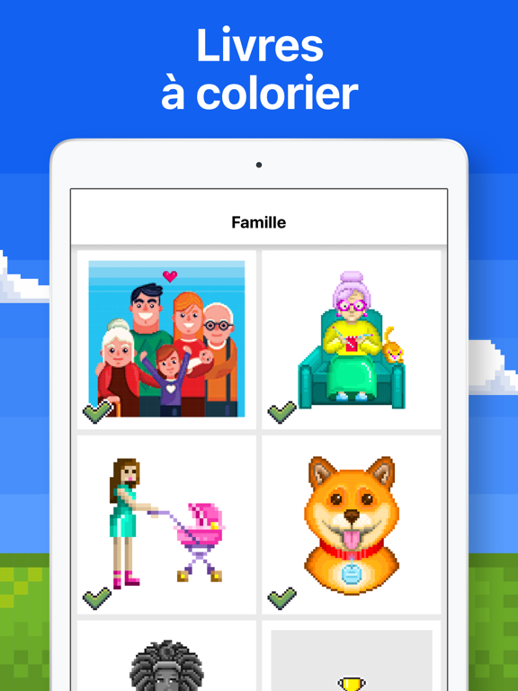 Jeux de coloriage - Pixel Art Jeux de coloriage - Pixel Art