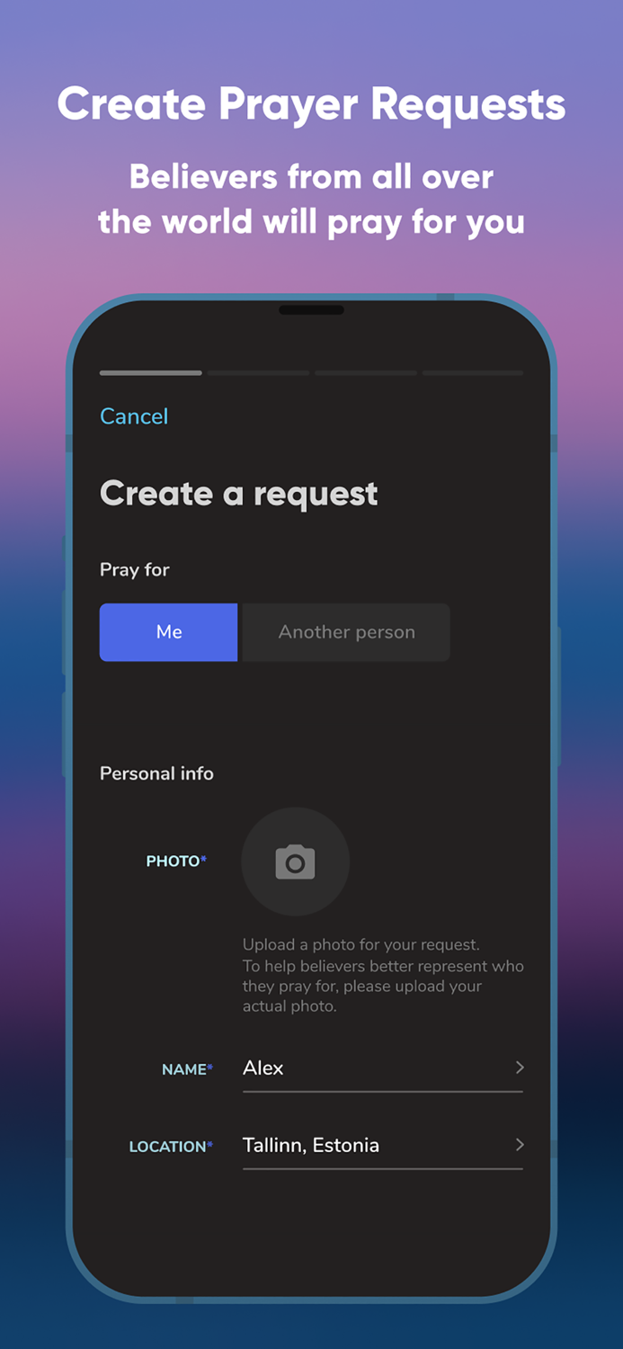 Prayroom People pray together