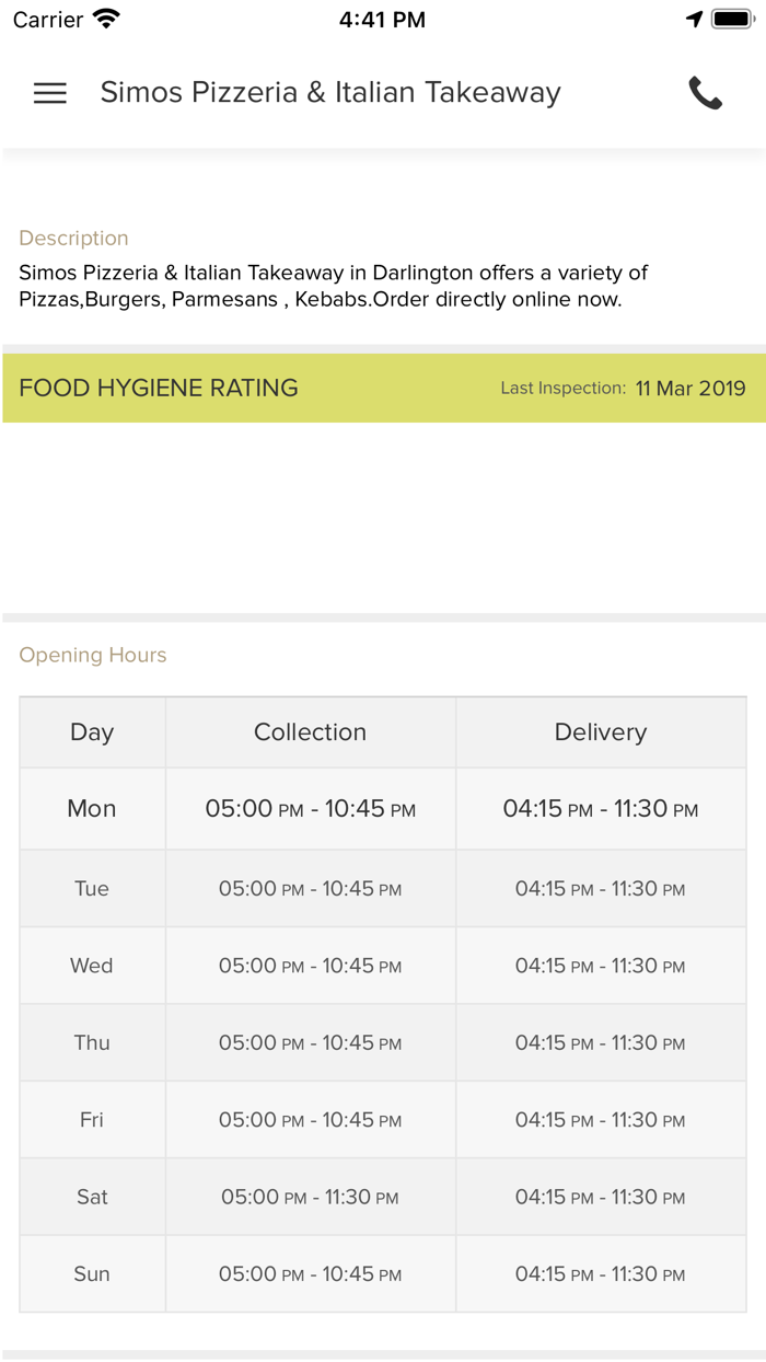 Simos Pizzeria ItalianTakeaway