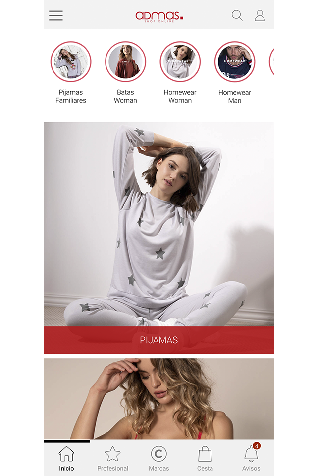 ADMAS, Tienda Online