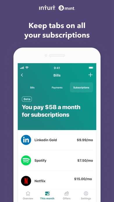 Mint: Personal Finance & Moneyのおすすめ画像3