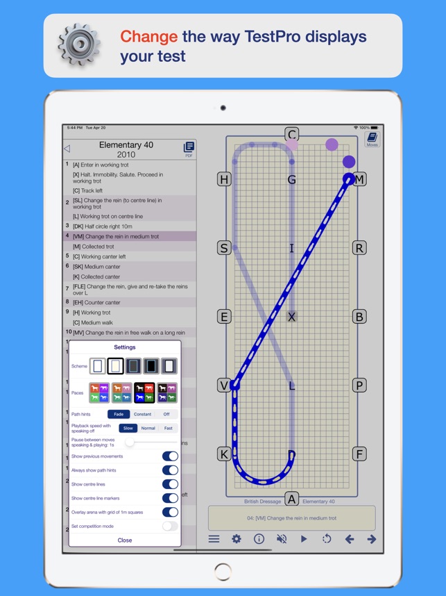 Testpro British Dressage On The App Store