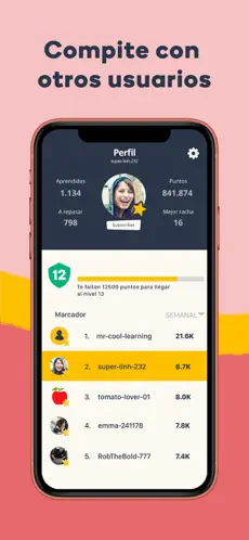 Captura 8 Memrise: Aprende idiomas iphone