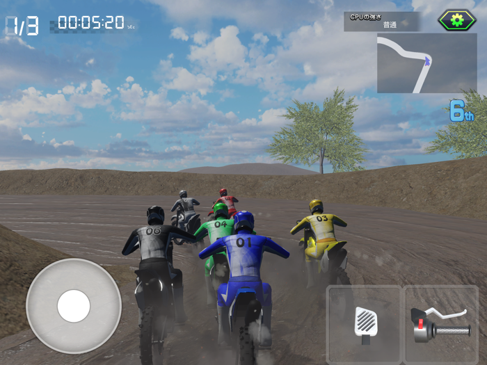 ゲームバラエティー オフロードバイクレース