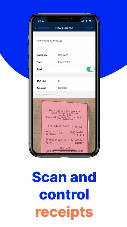 Invoice, Estimate Maker Billdu screenshot-5