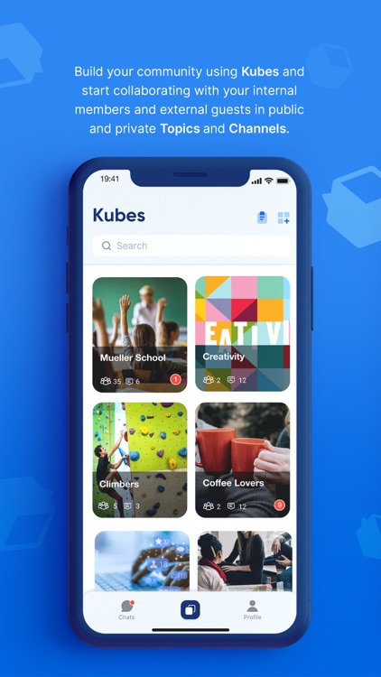 Kubes: connect, collaborate