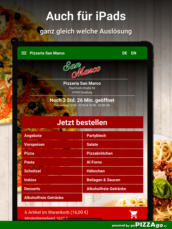 Pizzeria San Marco Duisburg screenshot 7