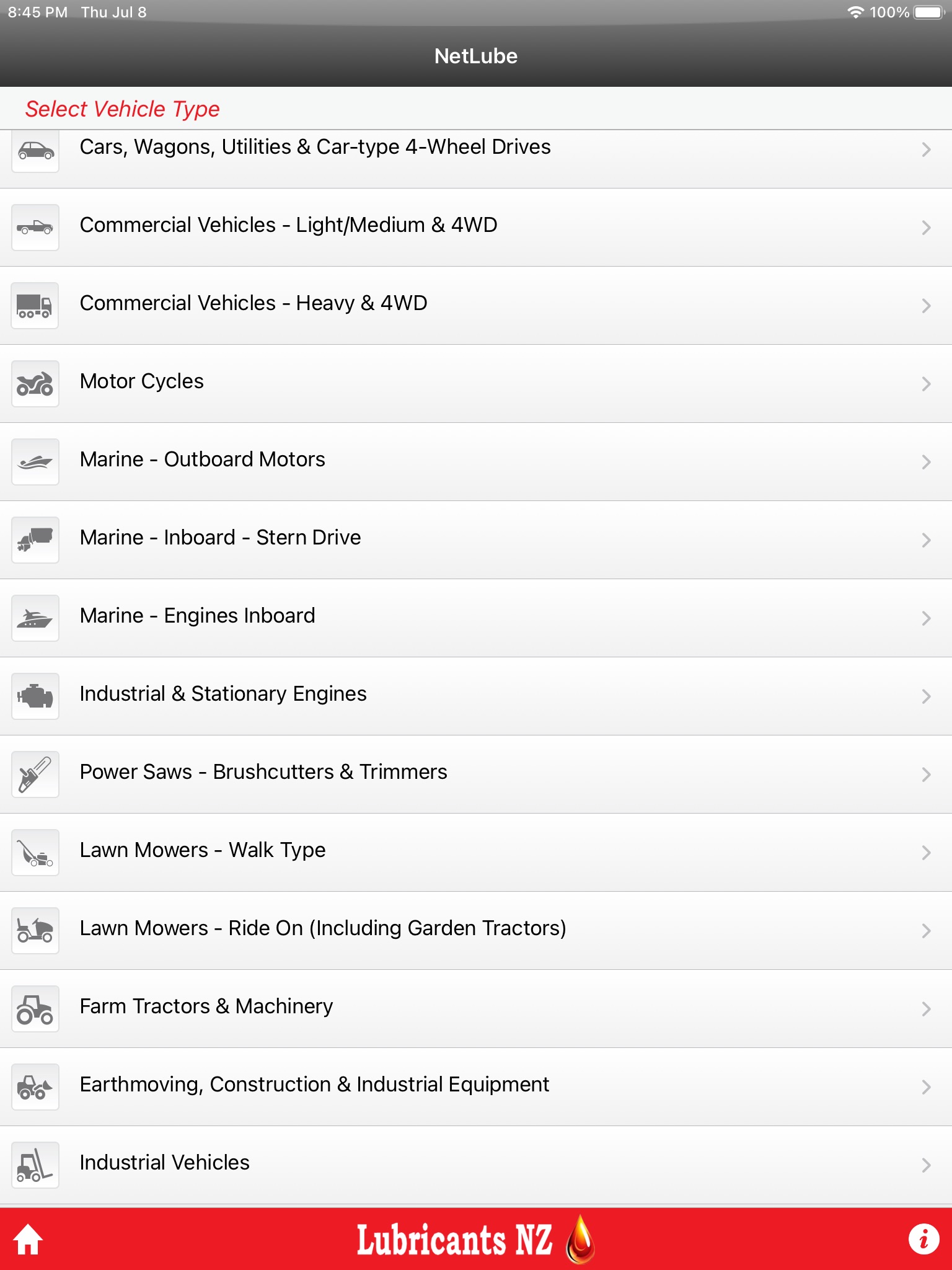 NetLube Lubricants NZ screenshot 2