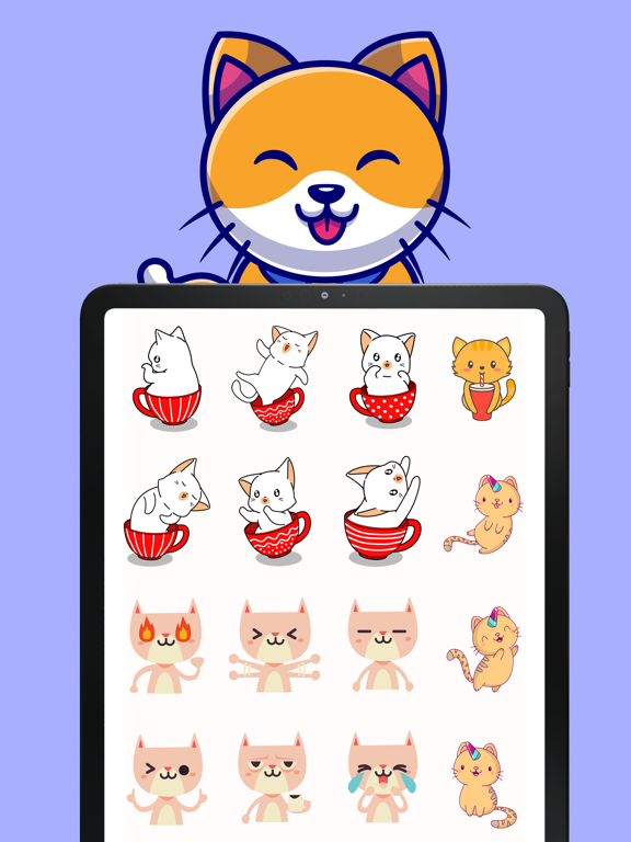 Naughty Cat Emojis screenshot 3