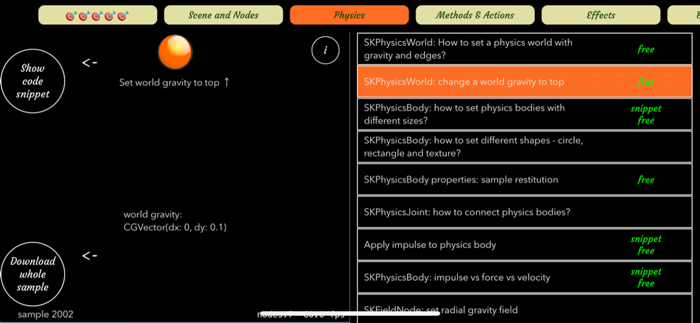 Sprite GetCode Go SpriteKit