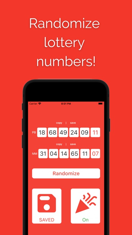 Random Number Lotto Generator
